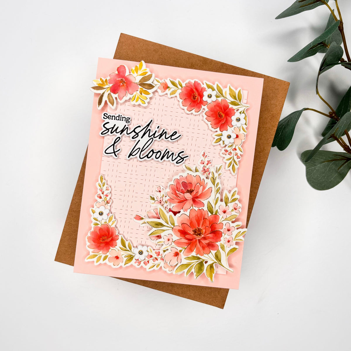 Peony Glow washi