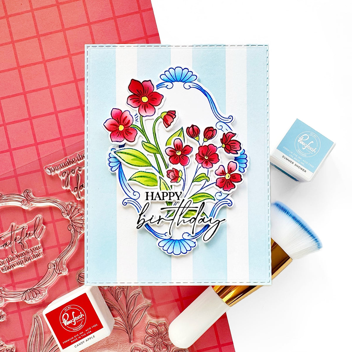 Blossom Medallion stamp