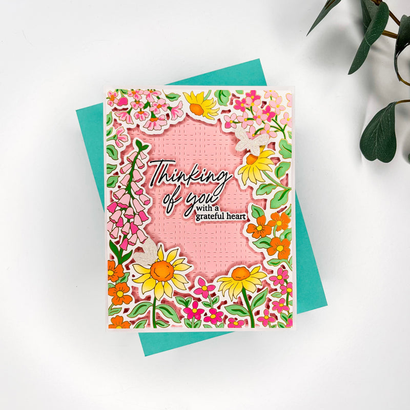 Sunlit Garden press plate