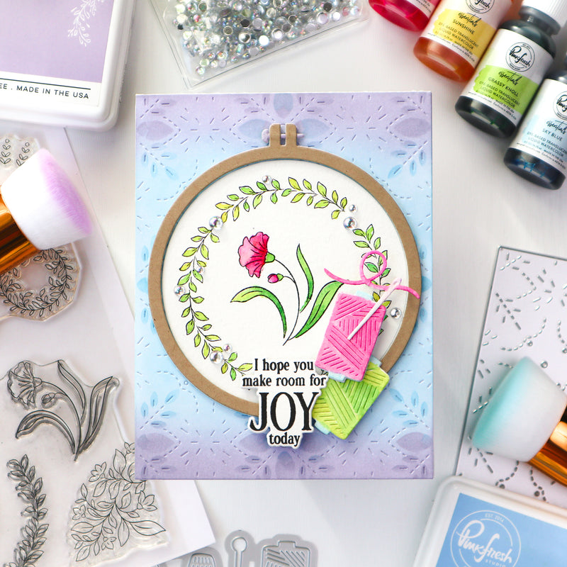 Petal Mosaic stencil