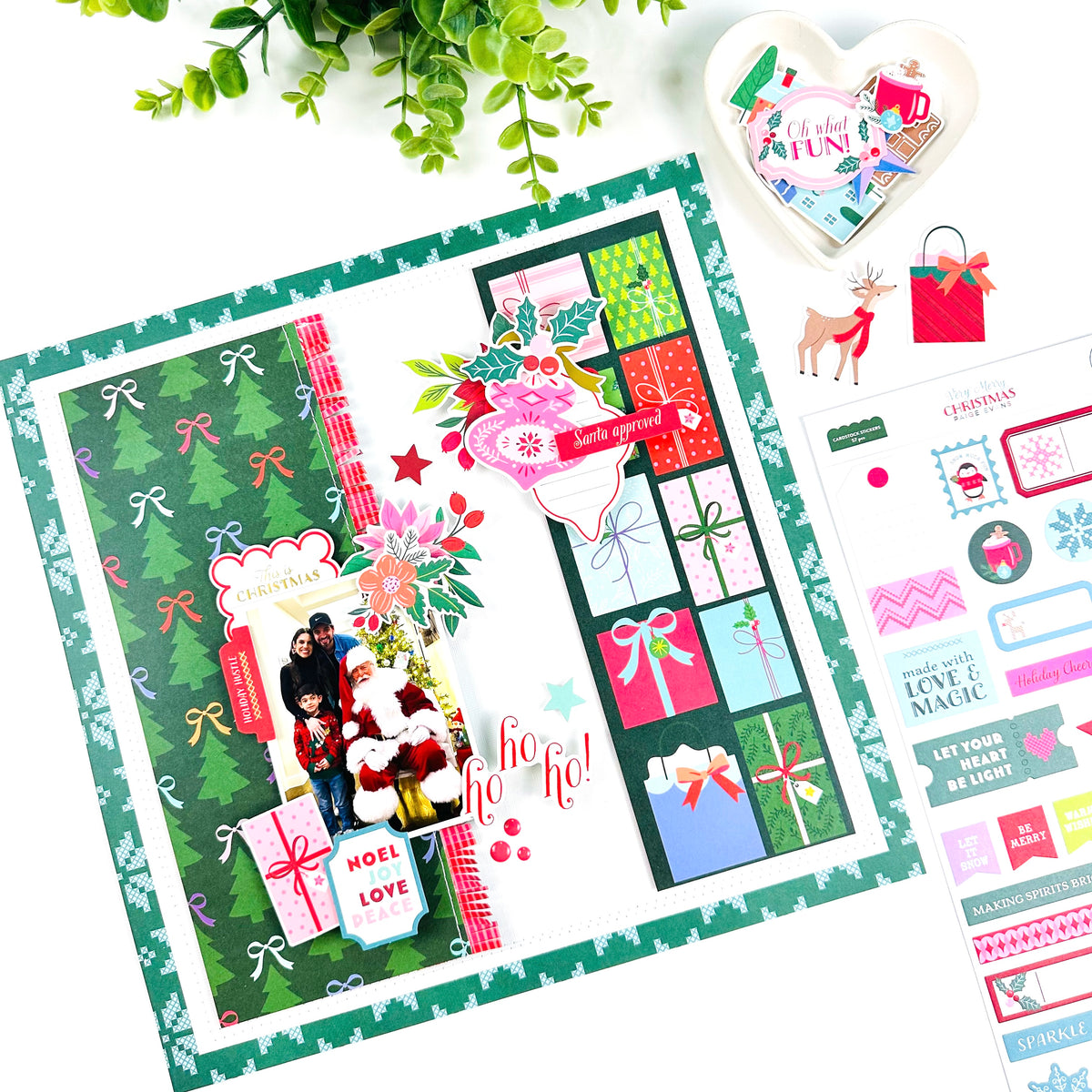 Very Merry Christmas: Phrase Stickers
