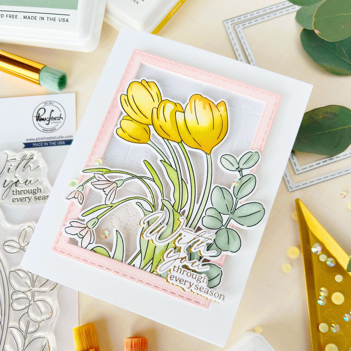 Tulip Love Coverplate die