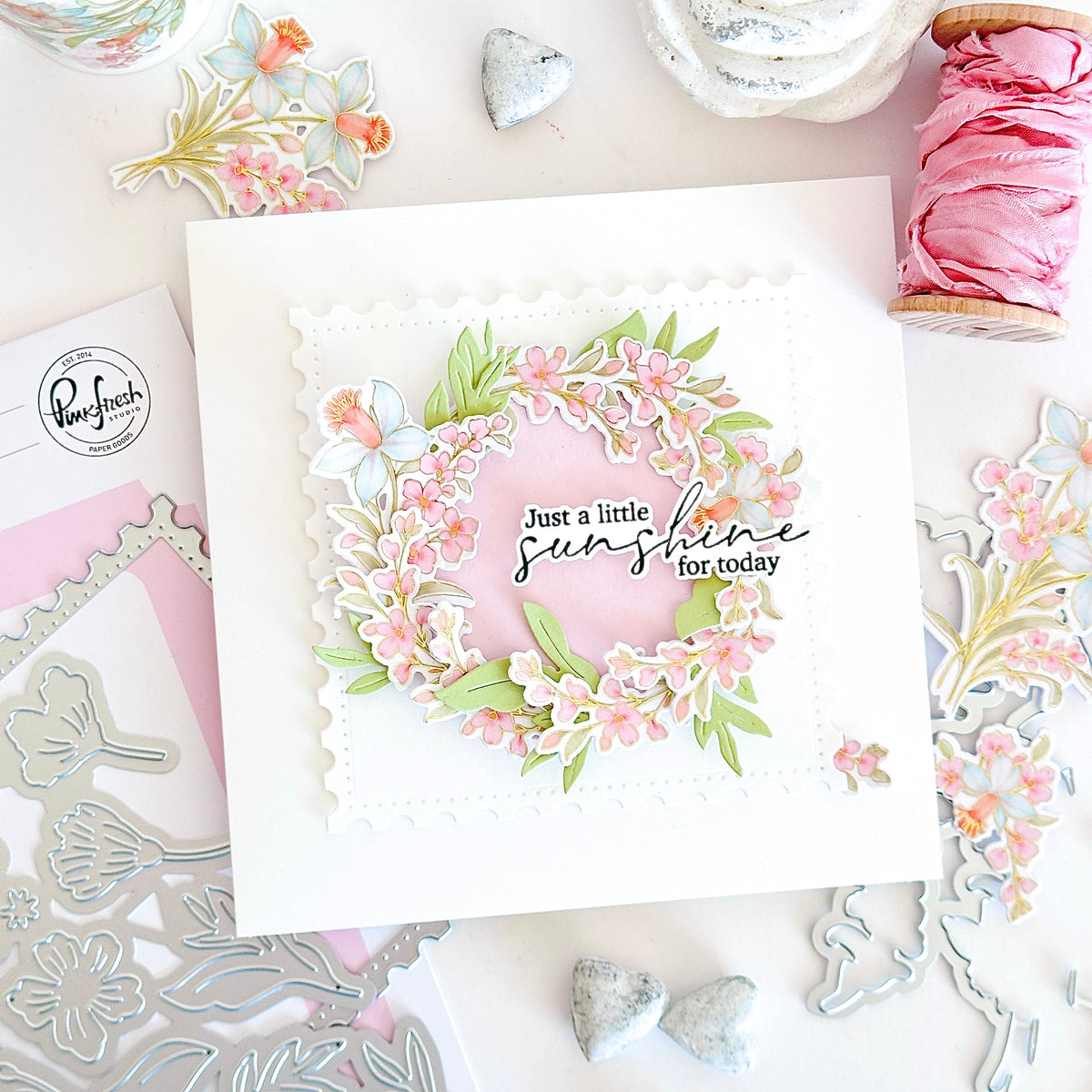 Essentials: Dotted Postage Square die