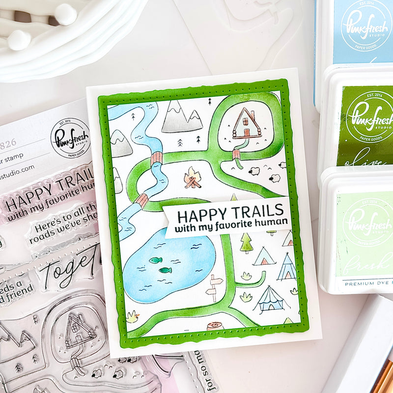Woodland Trails stencil