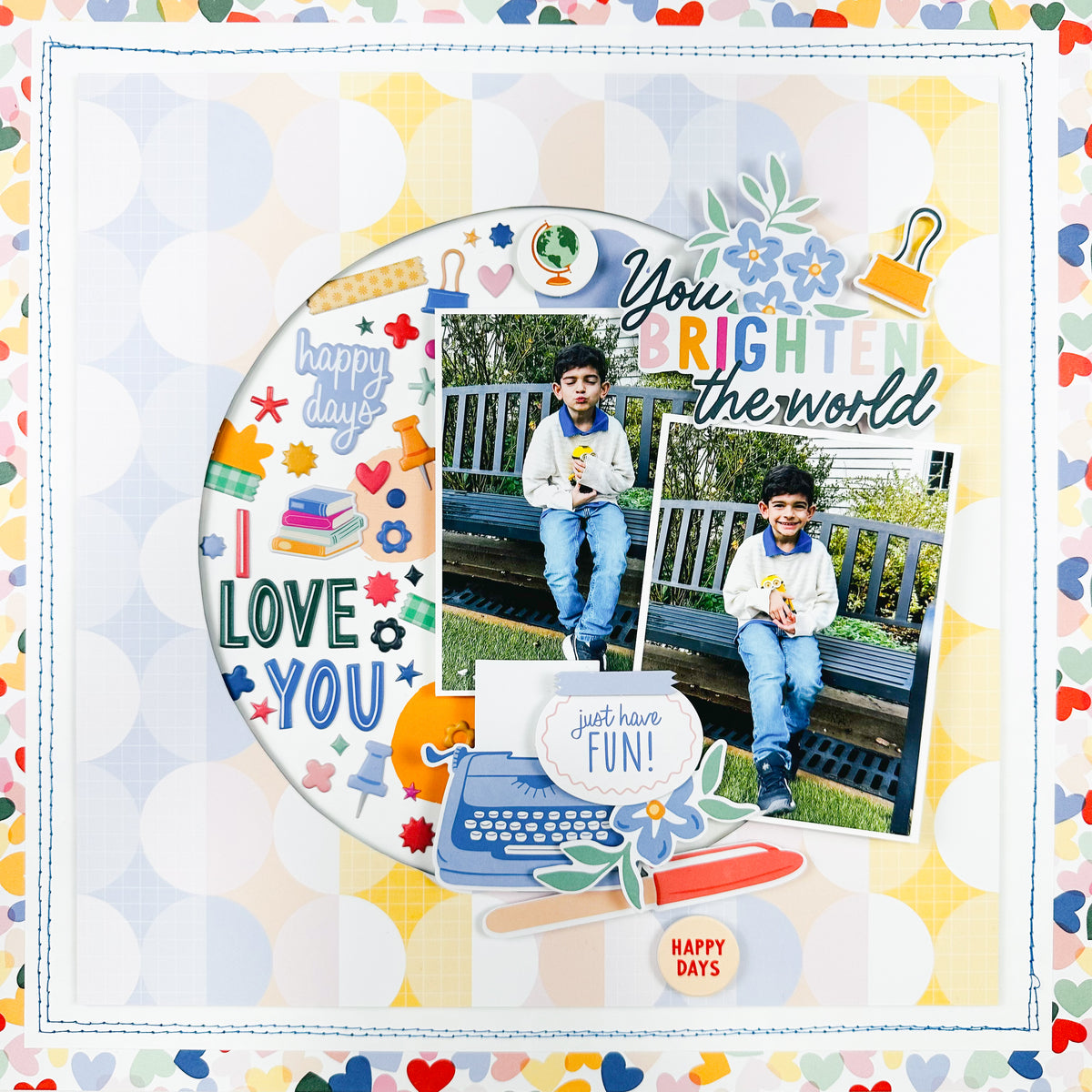 Fresh Start: Chipboard Stickers