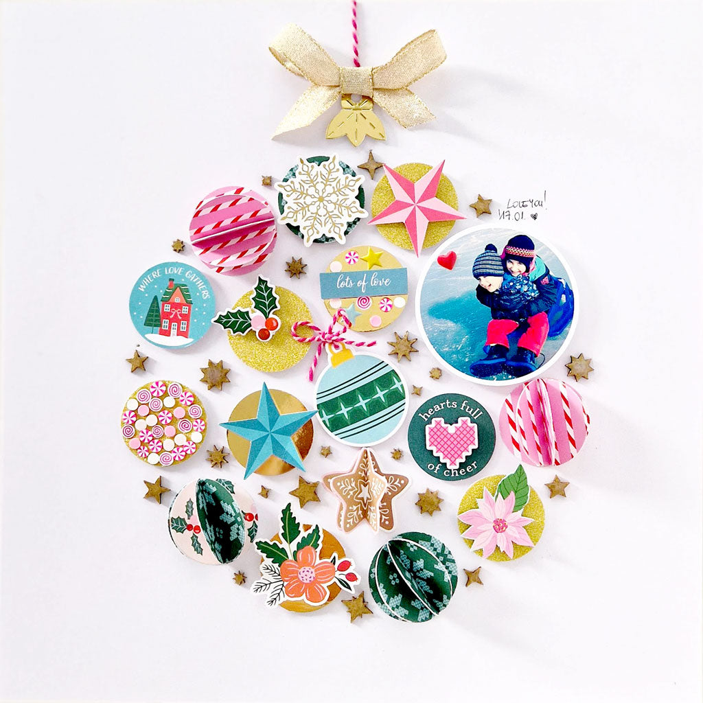 Very Merry Christmas: Phrase Stickers