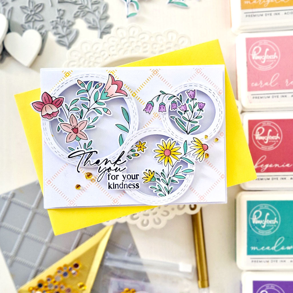 Print Shop: Modern Botanicals die