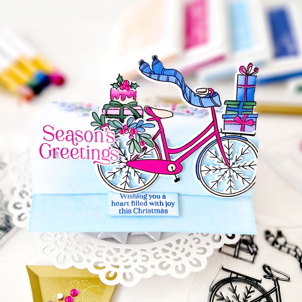 Holiday Bicycle die