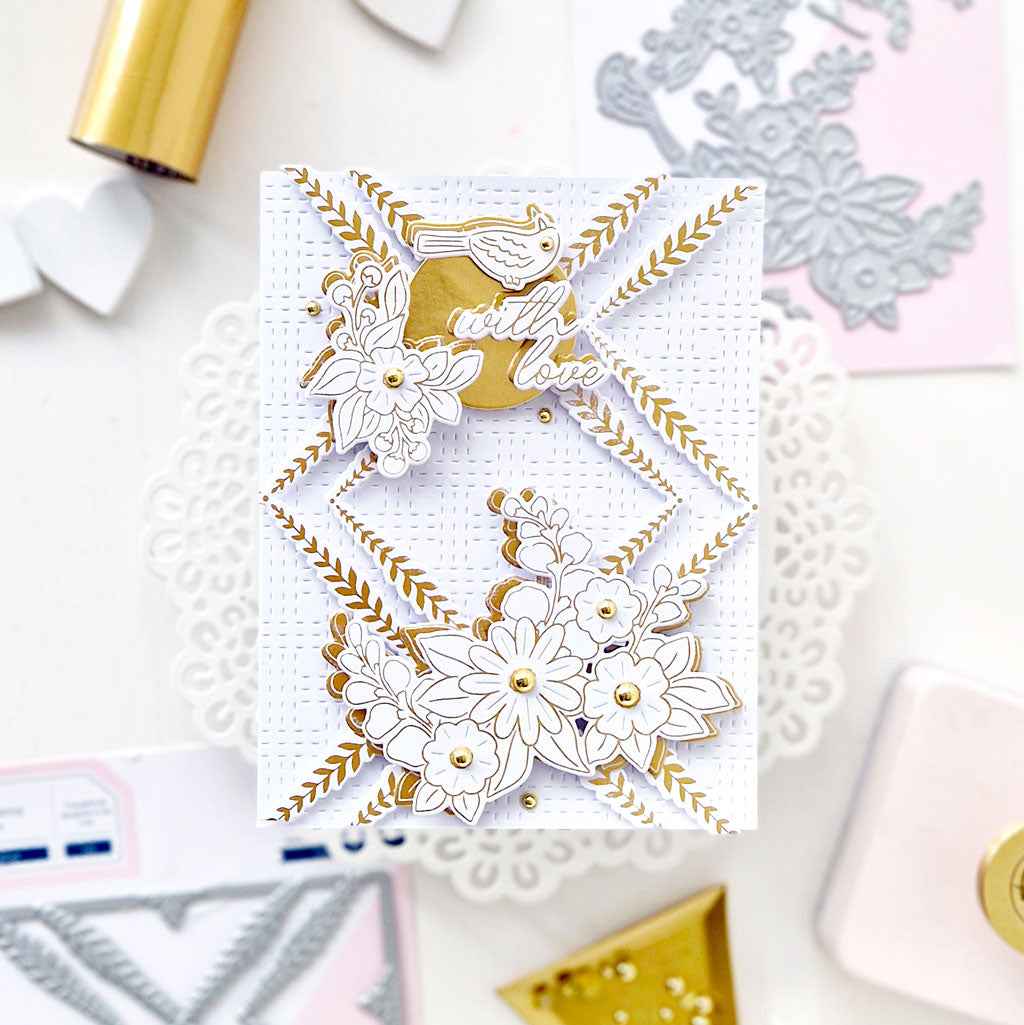 Leafy Lattice press plate