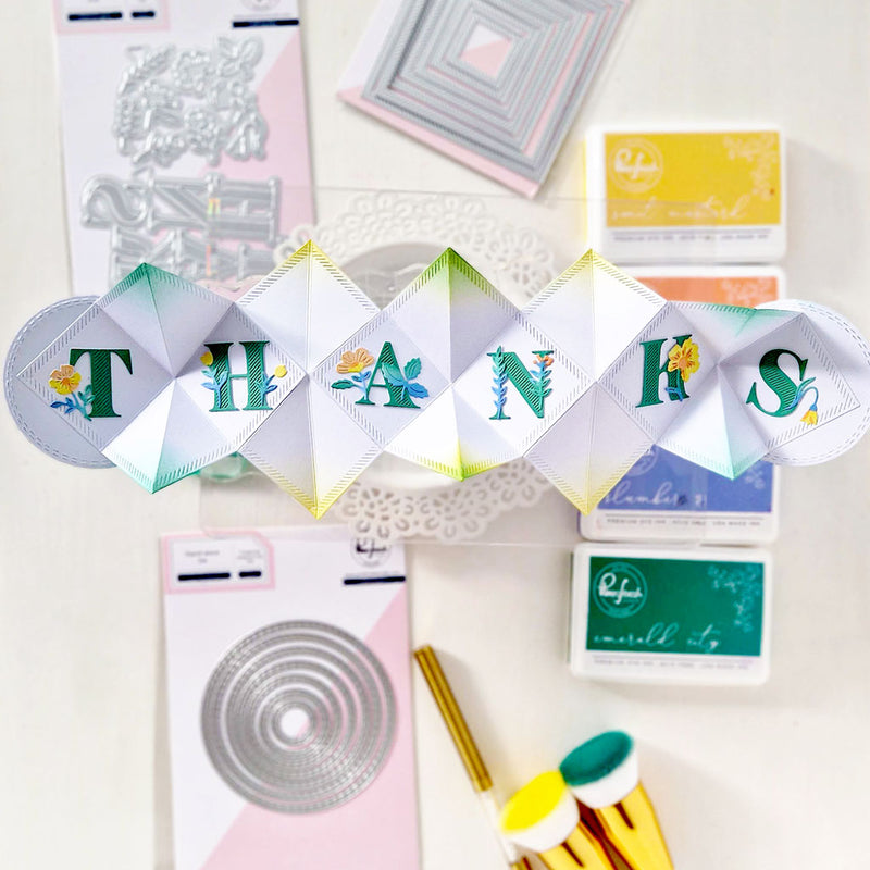 Bloom of Thanks stencil
