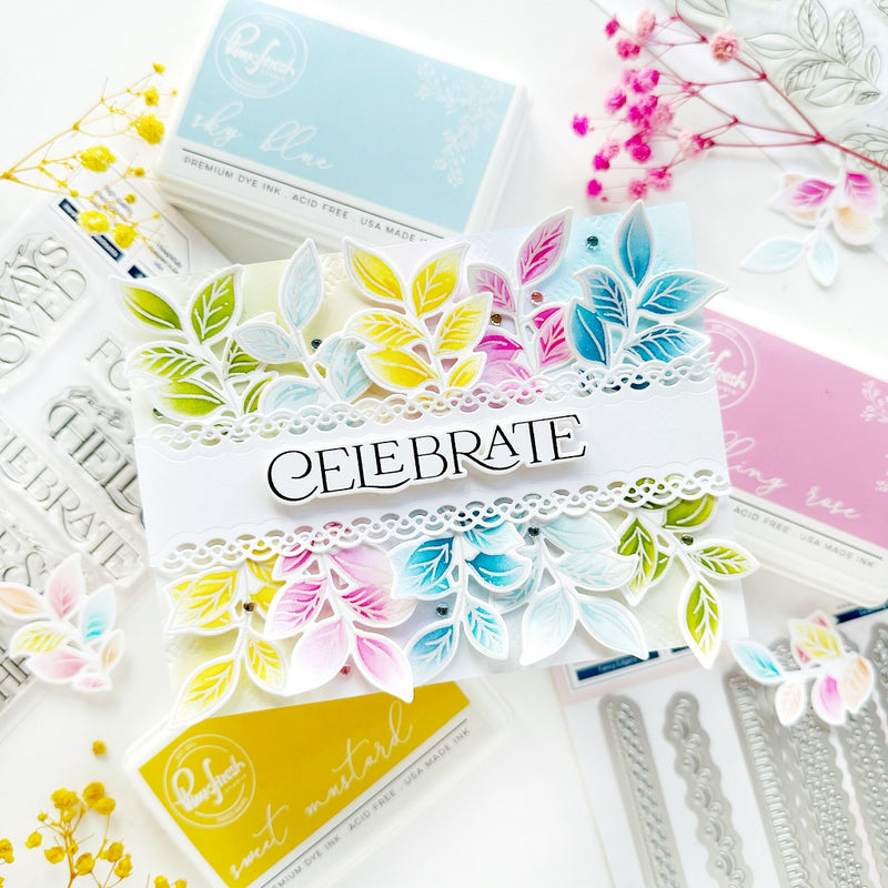 Fluttering Butterflies stamp