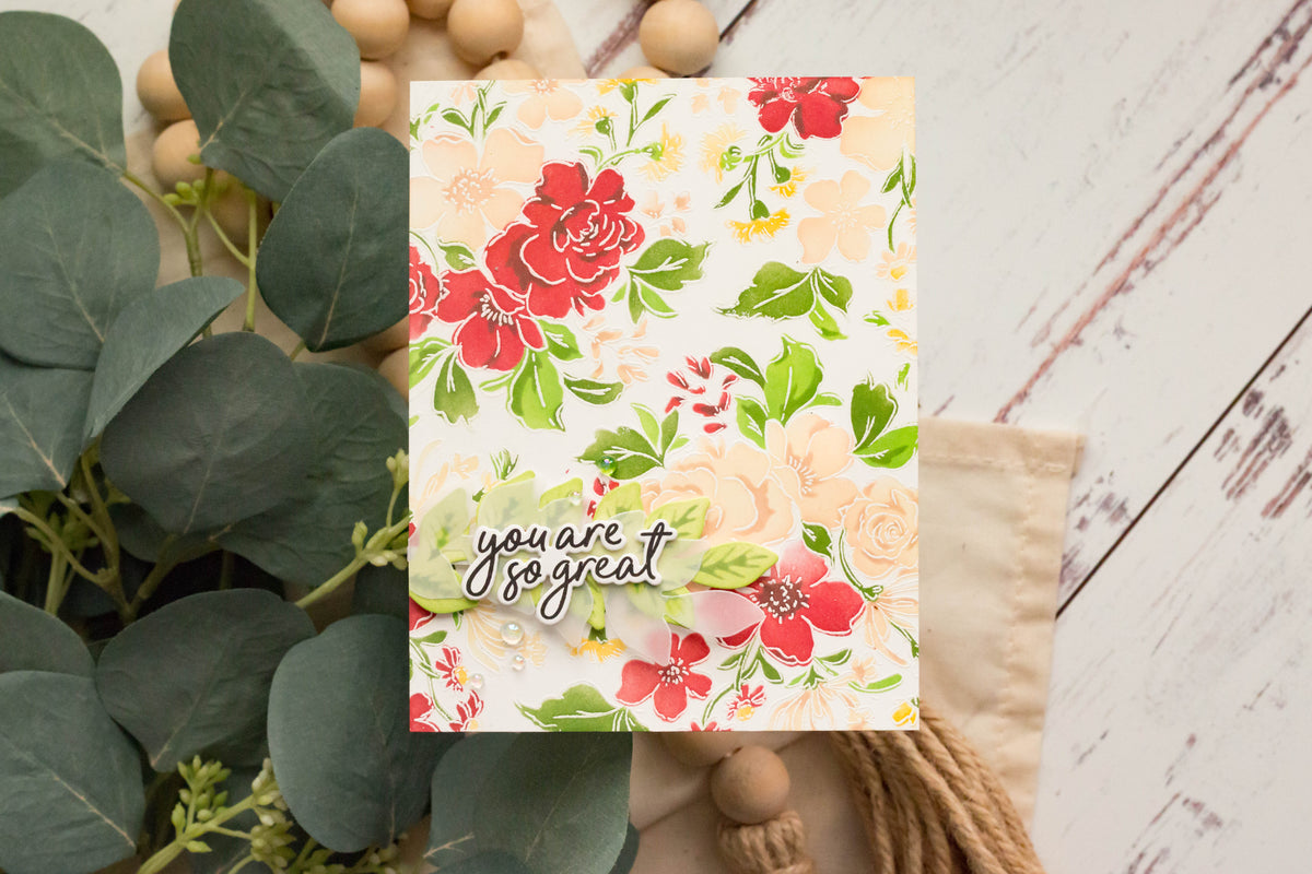 Handpicked Flowers die