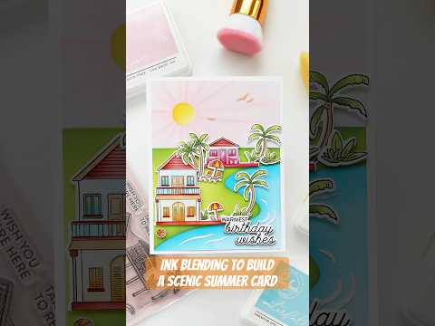 Coastal Paradise stencil
