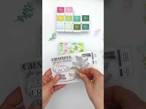 Foliage Flair stencil