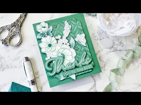 Butterflies in Bloom press plate