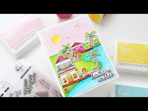 Coastal Paradise stencil