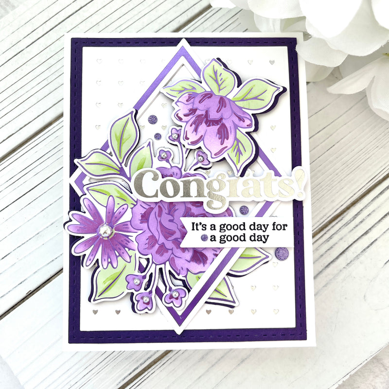 Dreamy Florals hot foil