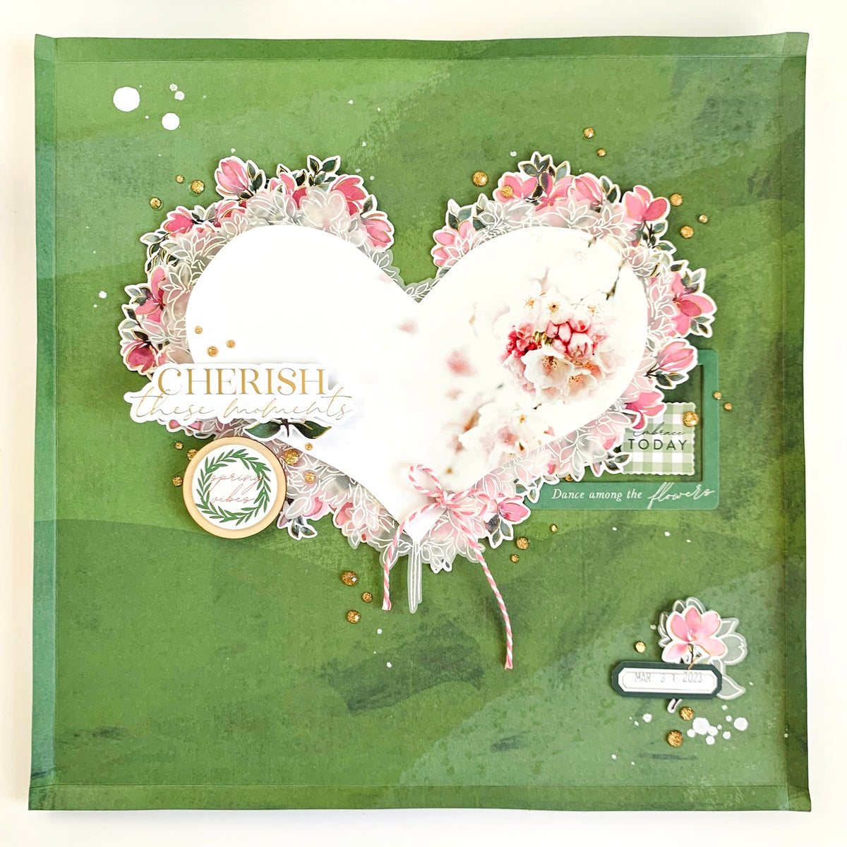 Artistic Magnolias stamp