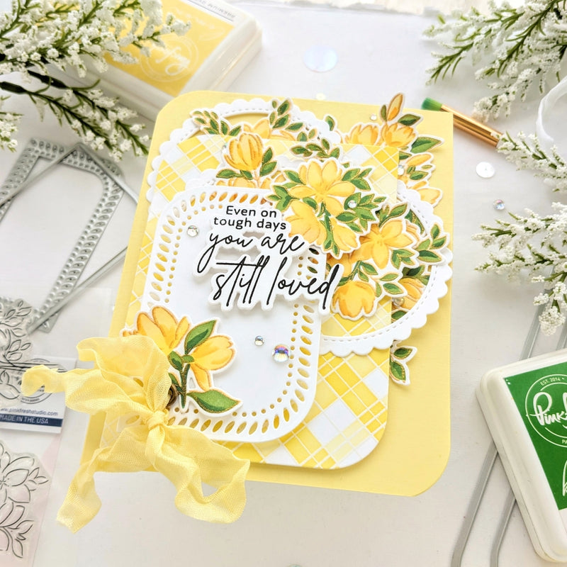 Artistic Magnolias stamp
