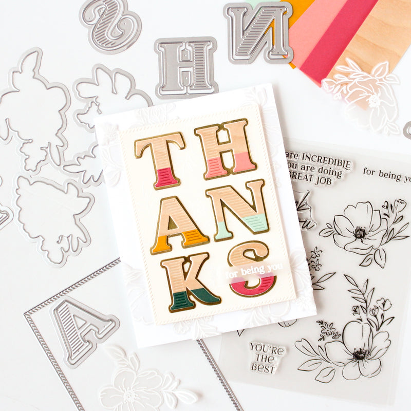Dreamy Florals stamp