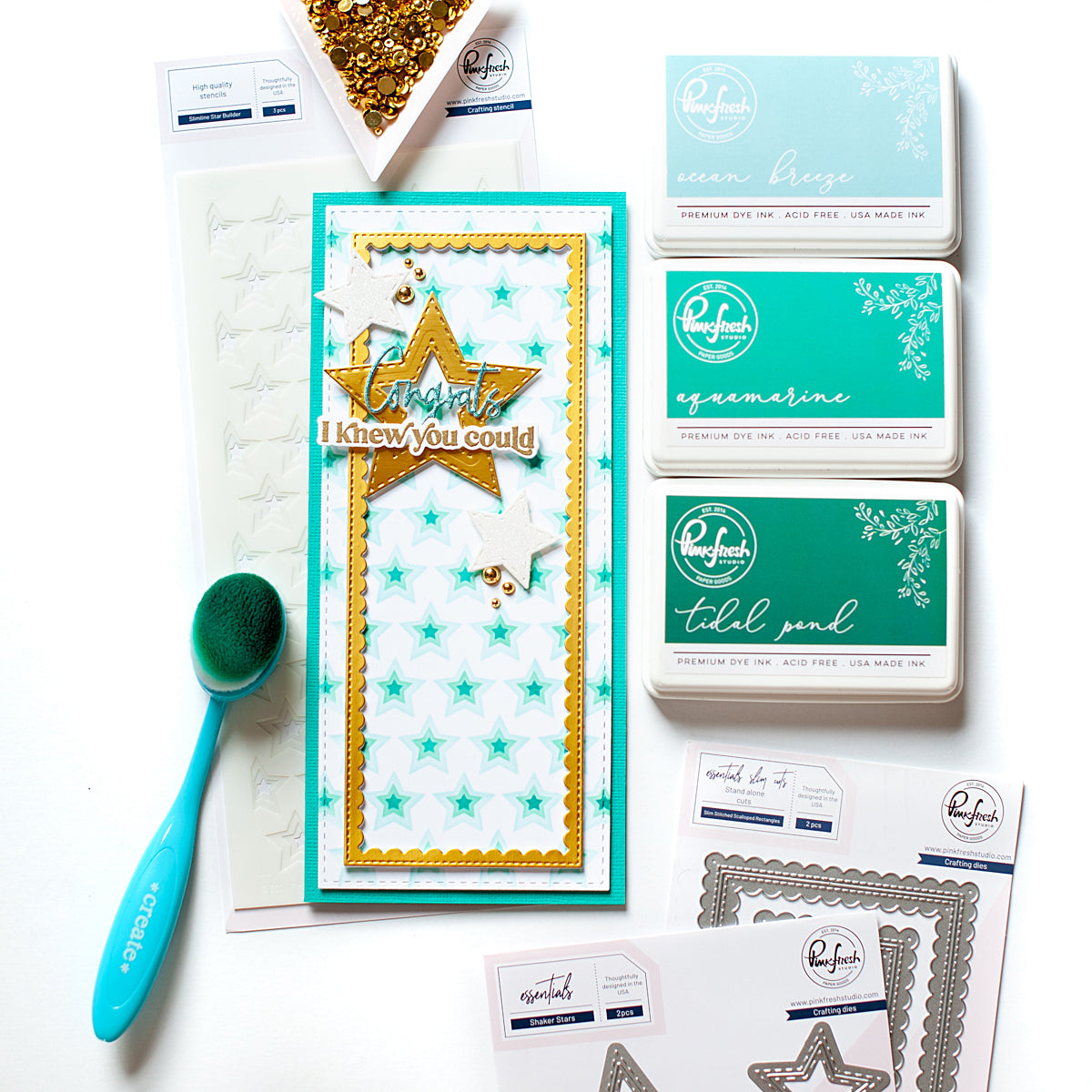 Essentials Shaker Stars die set