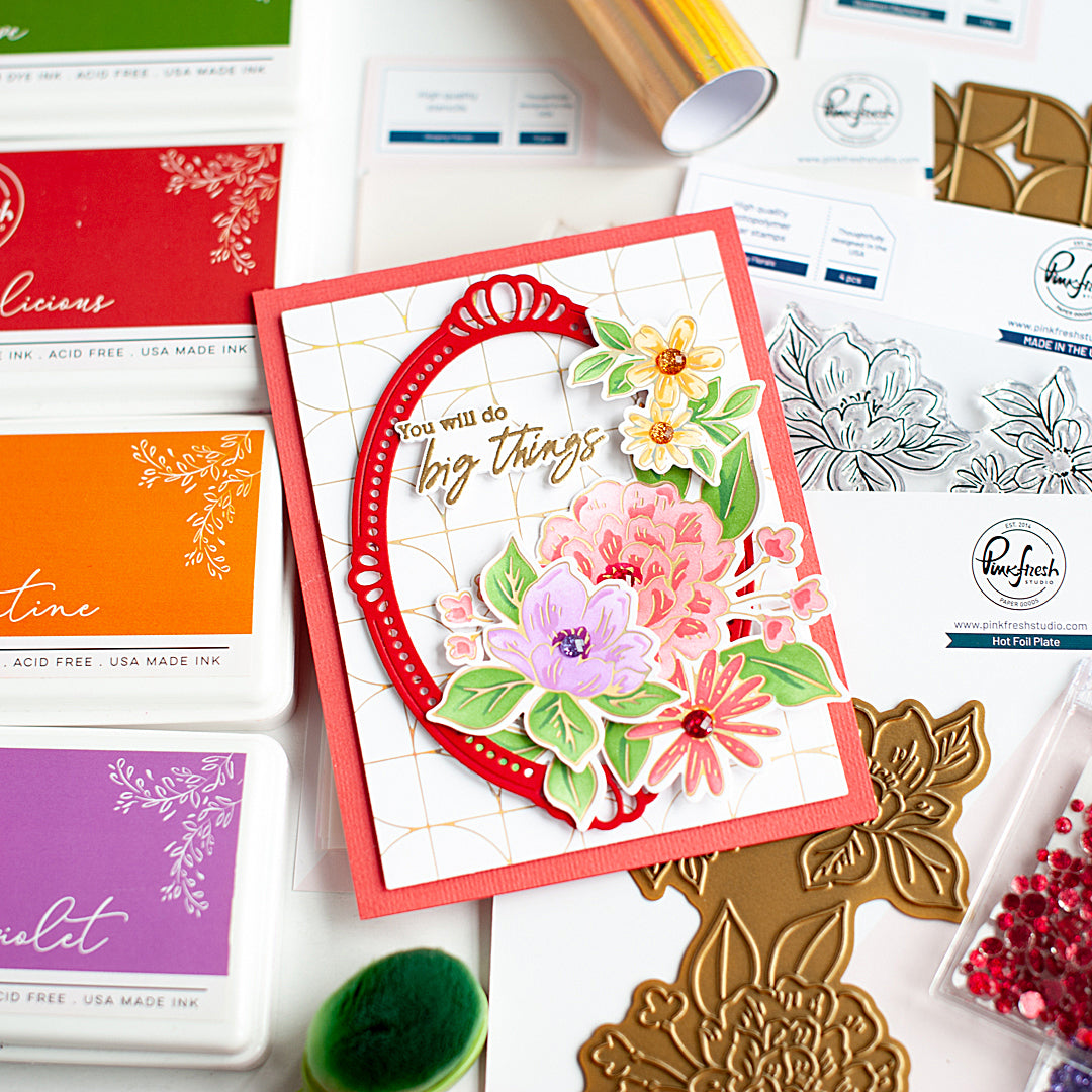 Dreamy Florals hot foil
