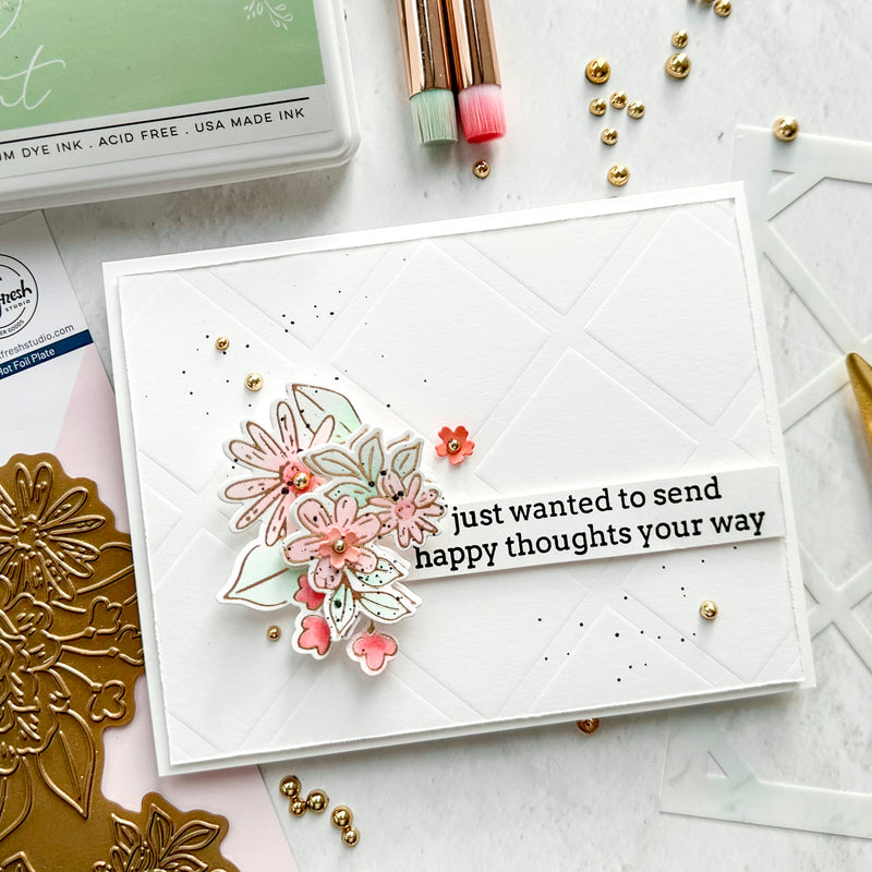 Dreamy Florals stamp
