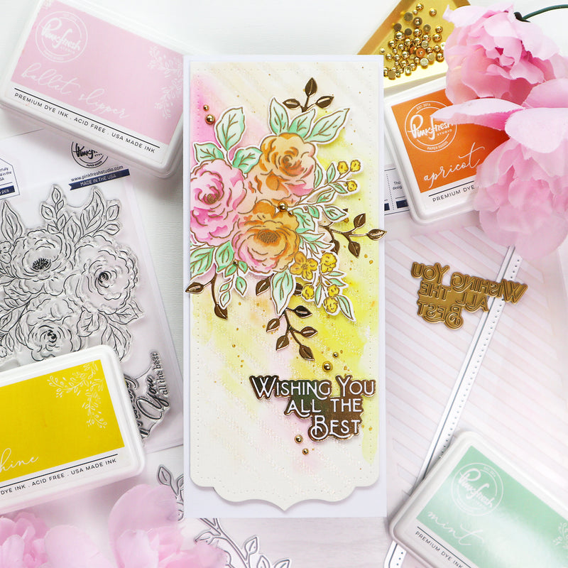 Floral Trio die