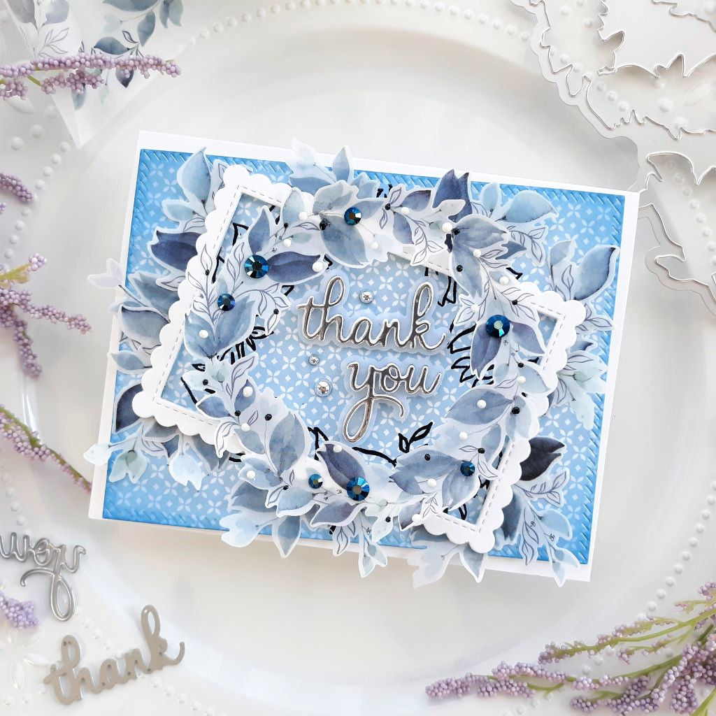 Essentials: Stitched Scallop Rectangles Die Set