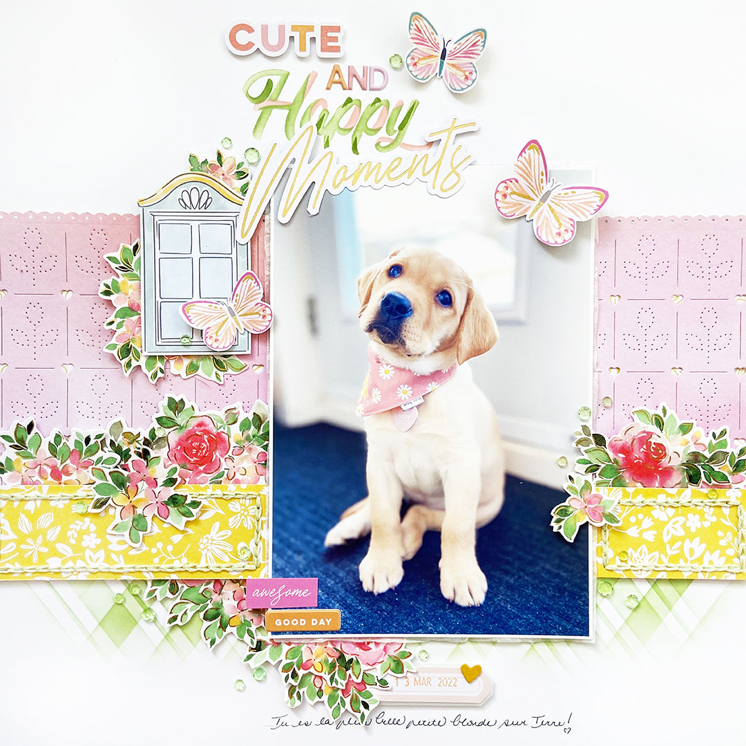 Tulip Love Coverplate die