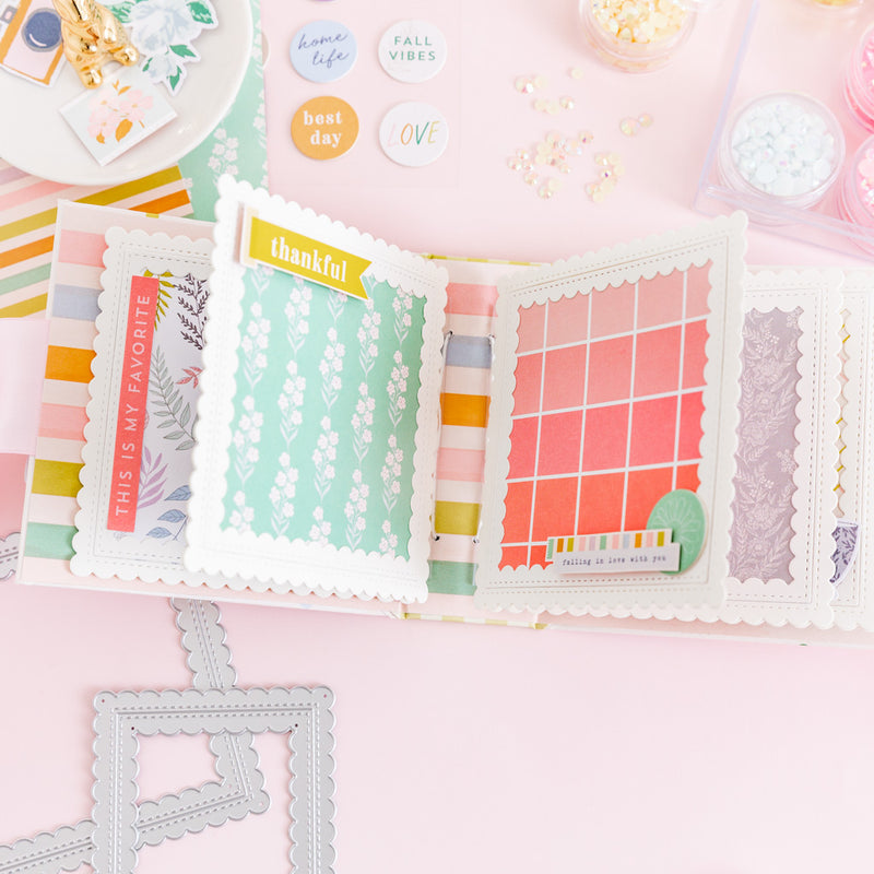 Essentials Stitched Scallop Square die set