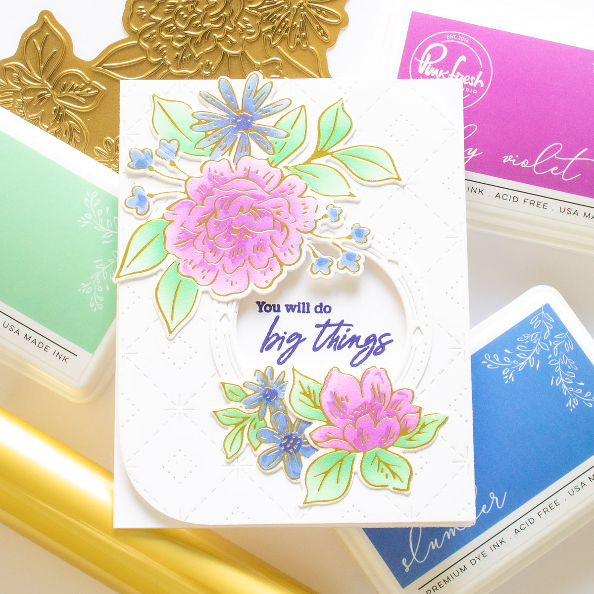 Dreamy Florals hot foil