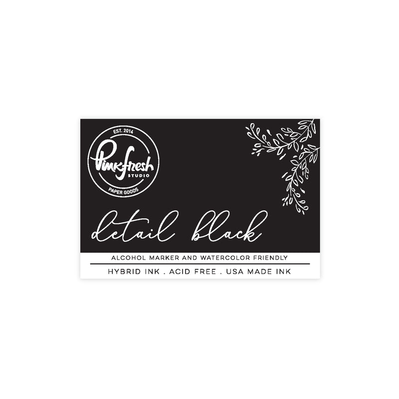 Premium Hybrid ink Pad : Detail black