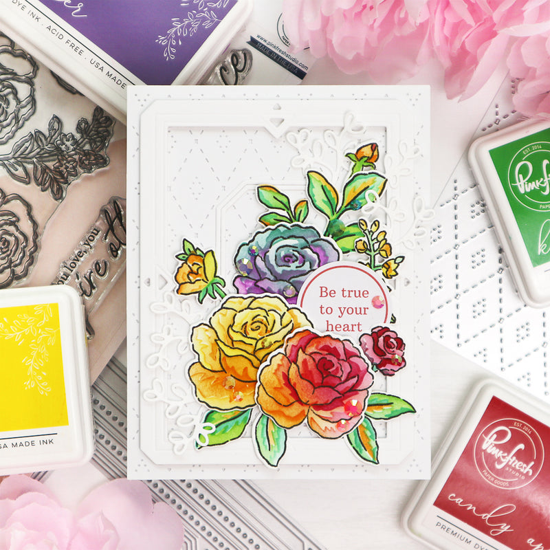 Grant Yourself Grace layering stencil