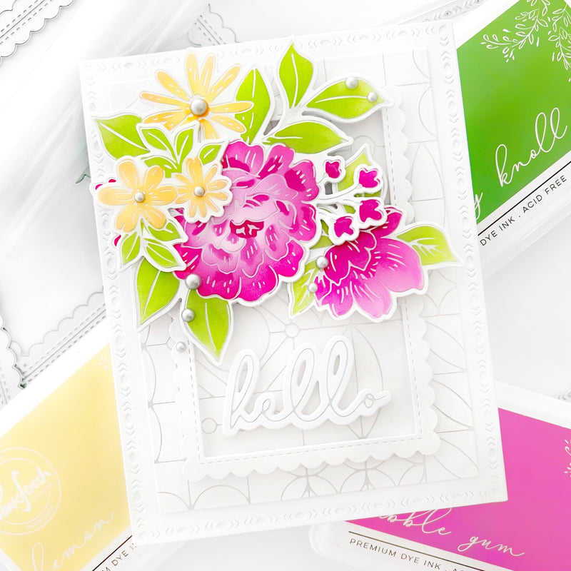Dreamy Florals die