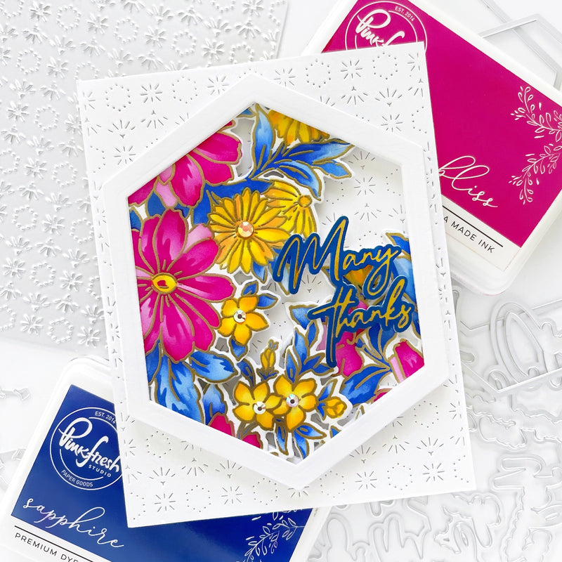 Painted Daisies stamp