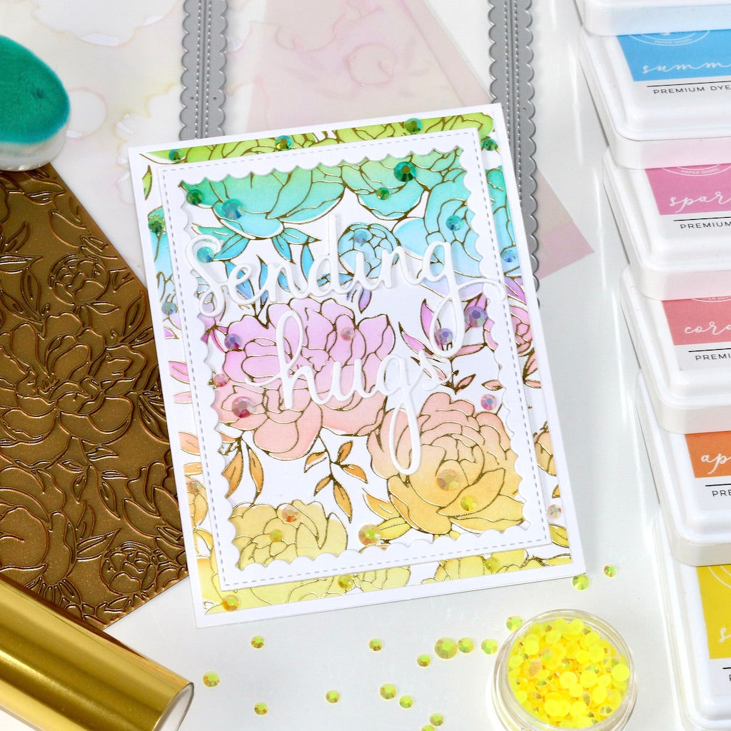 Essentials: Stitched Scallop Rectangles Die Set