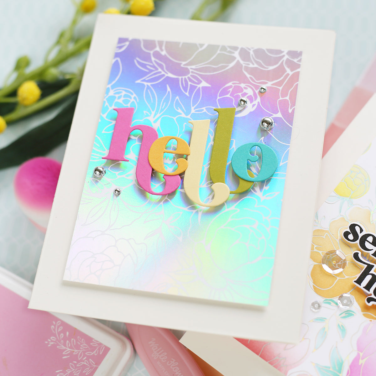 Solid Hot Foil Plate