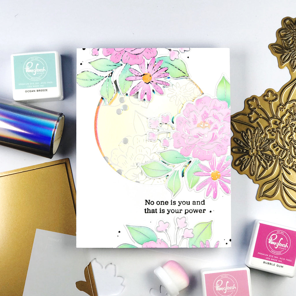 Dreamy Florals die